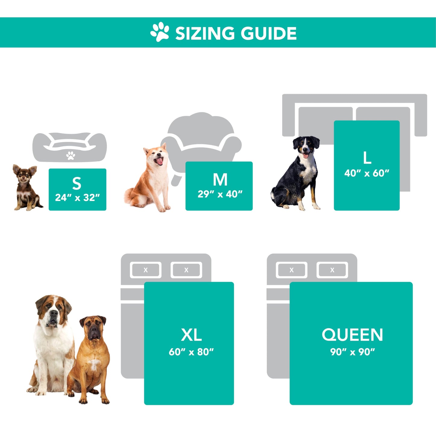 Leakproof Waterproof Pet Blanket for Furniture Cover