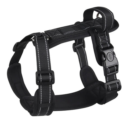 Reflective Dog Harness with Control Handle