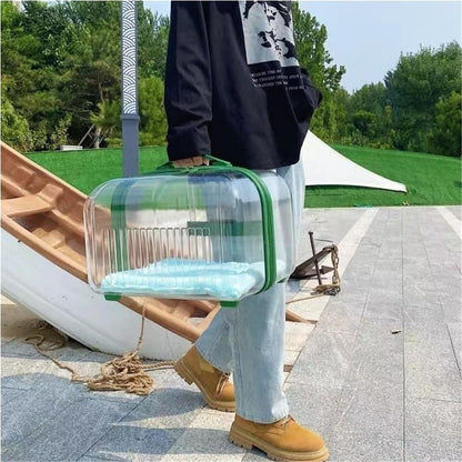 Hard Shell Rolling Pet Carrier for Cats & Dogs