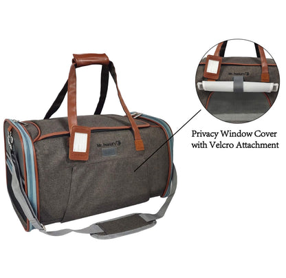 Expandable Soft-Sided Pet Carrier for Travel