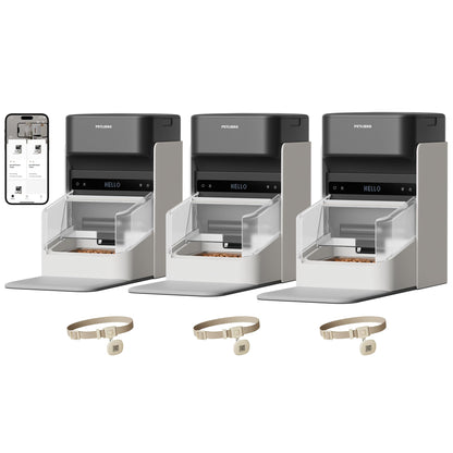 RFID Automatic Cat Feeder with Collar Tag Access