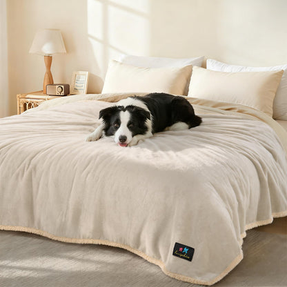 Reversible Waterproof Pet Blanket for Furniture