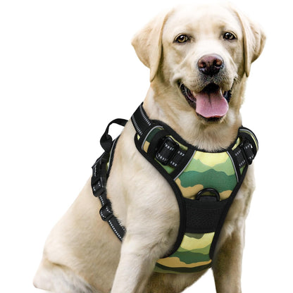 No-Pull Reflective Dog Harness with Control Handle