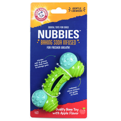 Peanut Butter Dental Chew Toy for Dogs