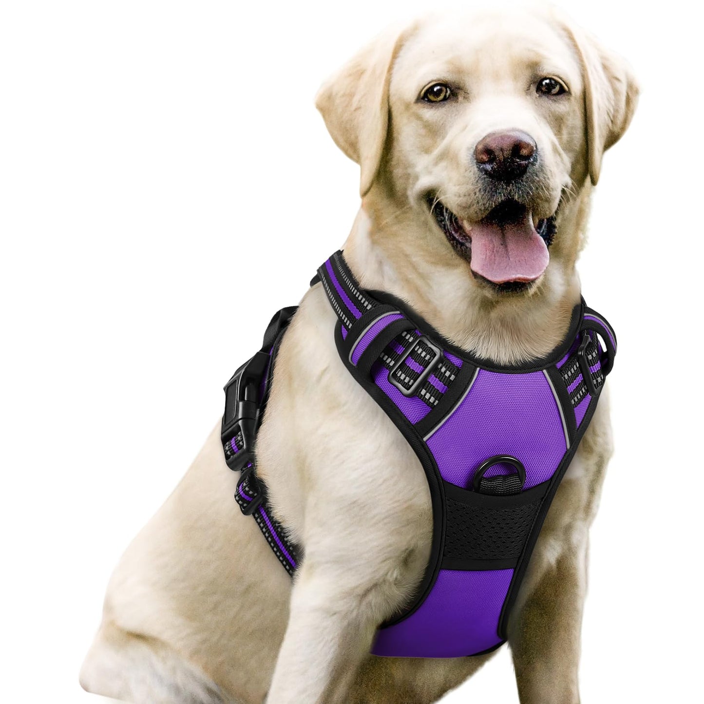No-Pull Reflective Dog Harness with Control Handle