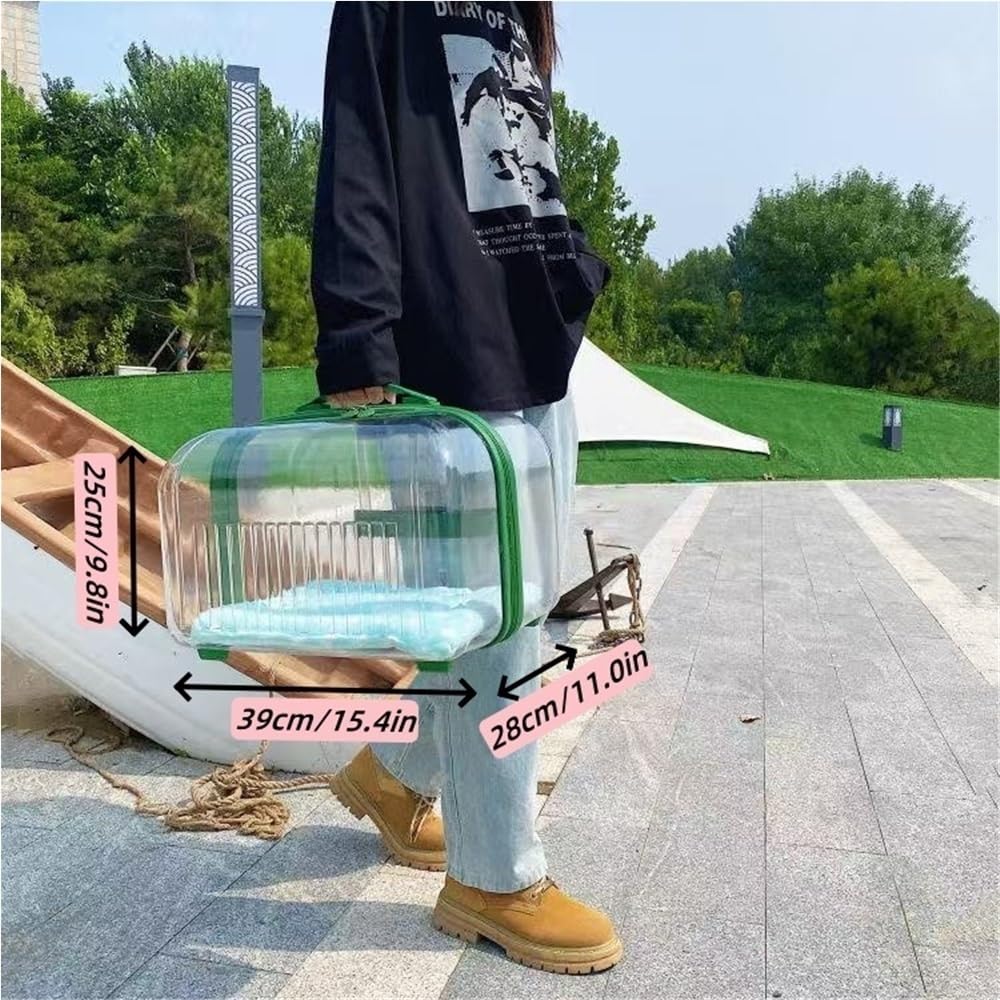 Hard Shell Rolling Pet Carrier for Travel