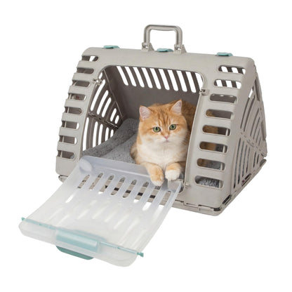 Foldable Hard Shell Cat Travel Carrier