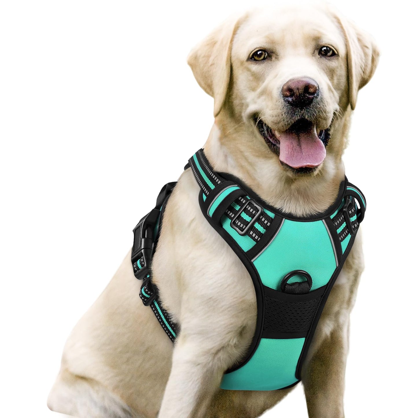 No-Pull Reflective Dog Harness with Control Handle