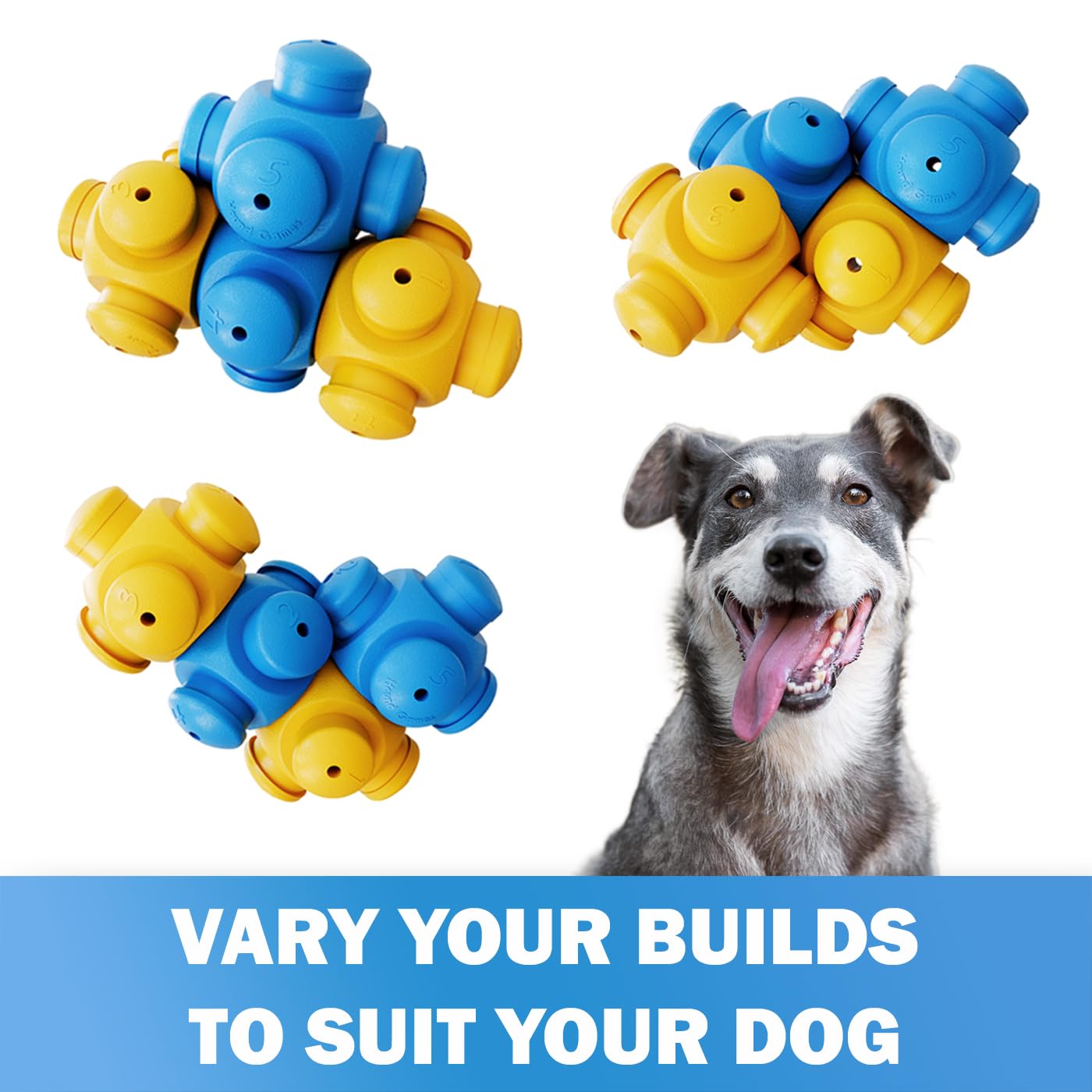 Interactive Dog Puzzle Toy with Treat Dispenser