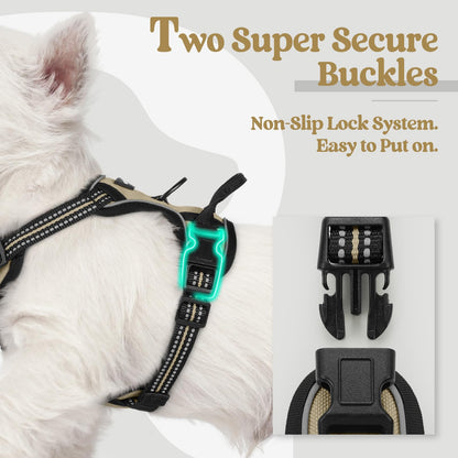 No-Pull Reflective Dog Harness with Control Handle