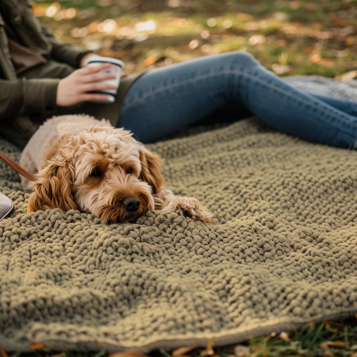 Absorbent Pet Blanket for Furniture and Bedding
