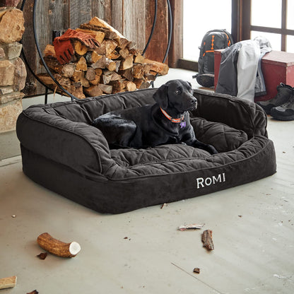 Deluxe Pet Bed with Quilted Cover and Deep Cushion
