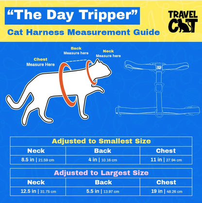 Adjustable Escape-Proof Cat Harness & Leash Set