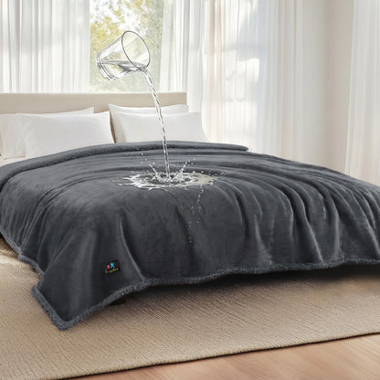 Reversible Waterproof Pet Blanket for Furniture