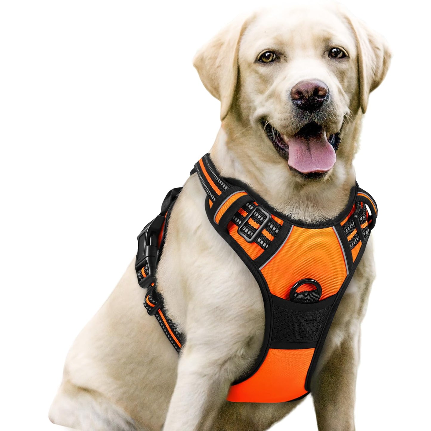 No-Pull Reflective Dog Harness with Control Handle