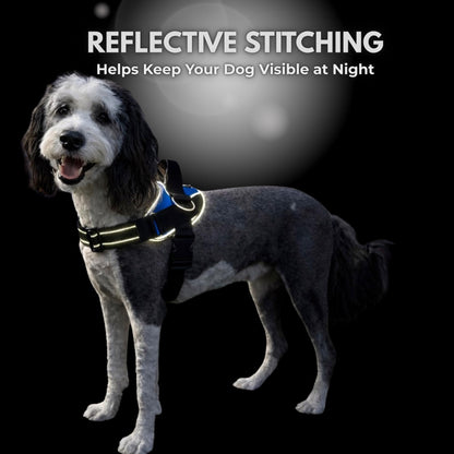 Reflective No-Pull Adjustable Dog Harness Vest