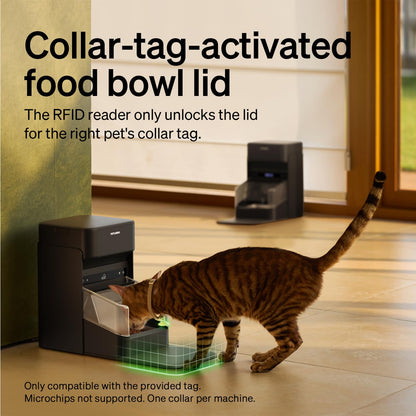 RFID Automatic Cat Feeder with Collar Tag Access