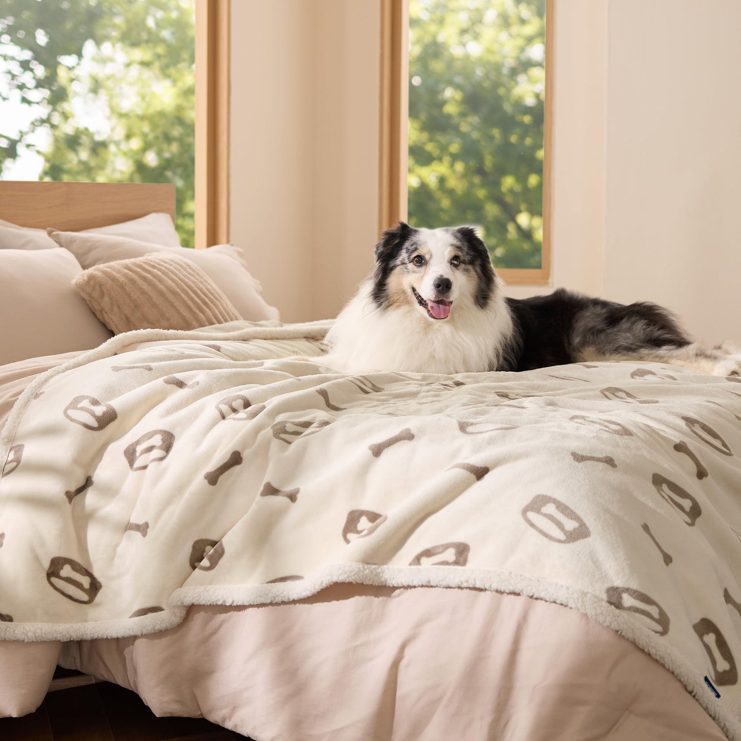 Waterproof Reversible Pet Blanket for Couch Protection