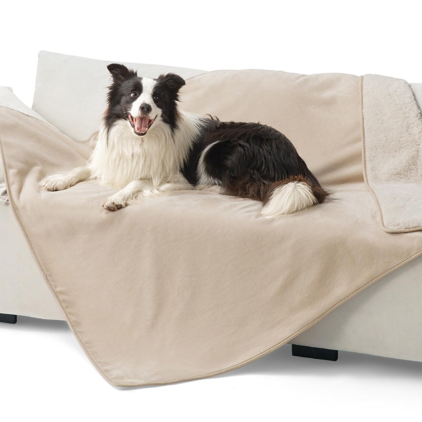 Waterproof Reversible Pet Blanket for Couch Protection
