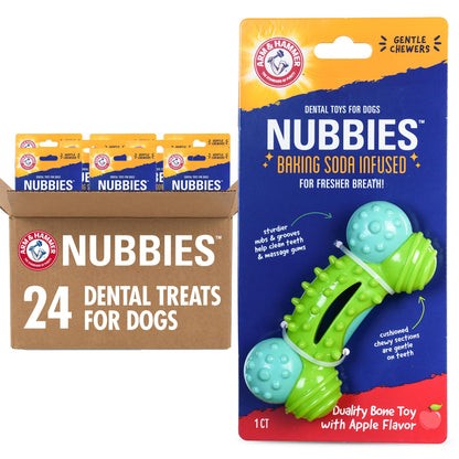Peanut Butter Dental Chew Toy for Dogs