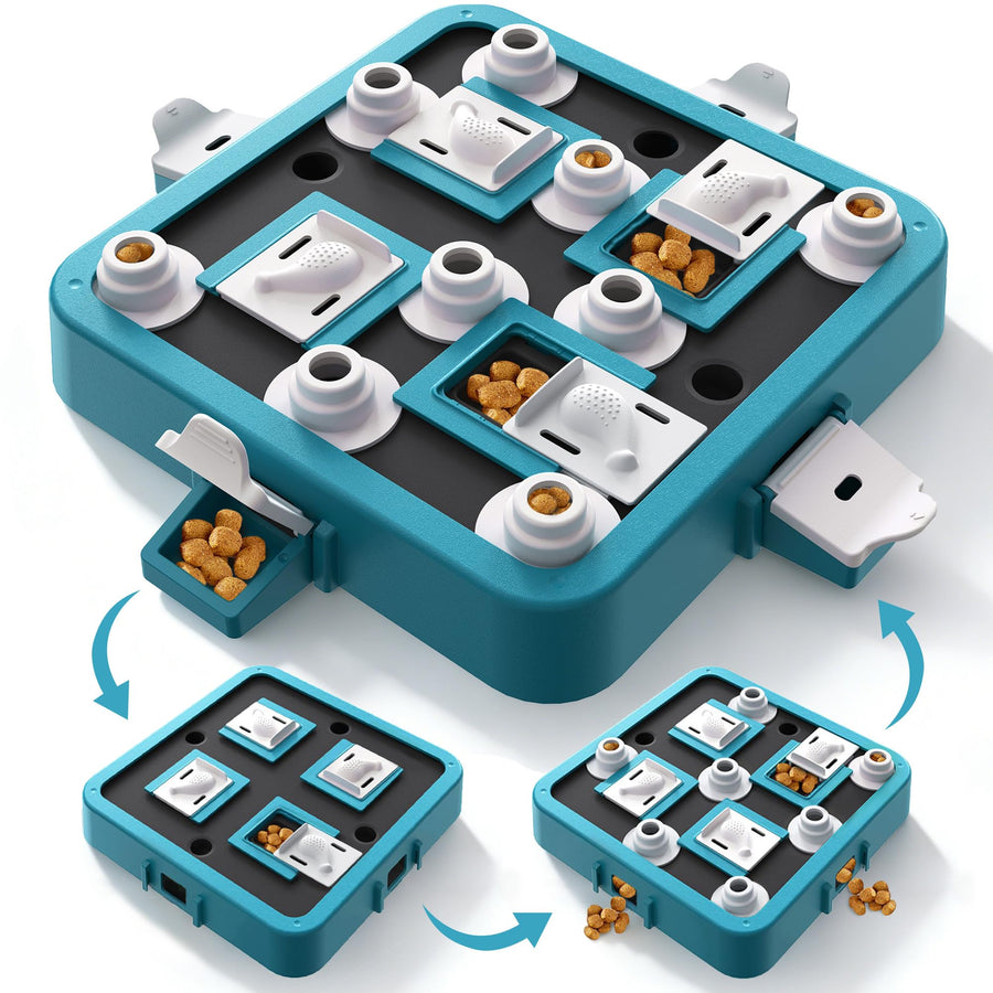 Adjustable Dog Puzzle Toy for Mental Enrichment