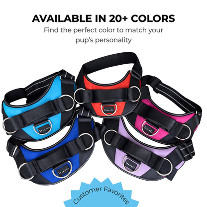 Reflective No-Pull Adjustable Dog Harness Vest