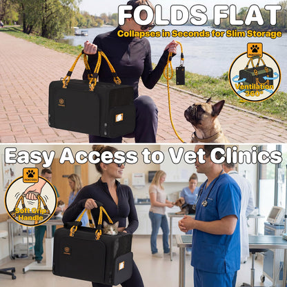Expandable Airline-Approved Soft Pet Carrier