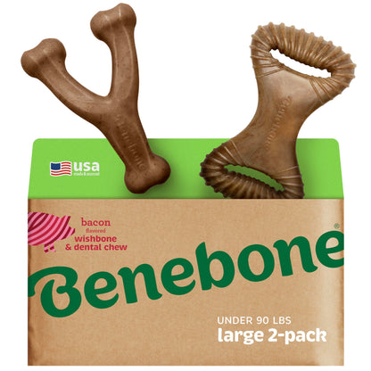 2-Pack Durable Dog Chew Toy Set