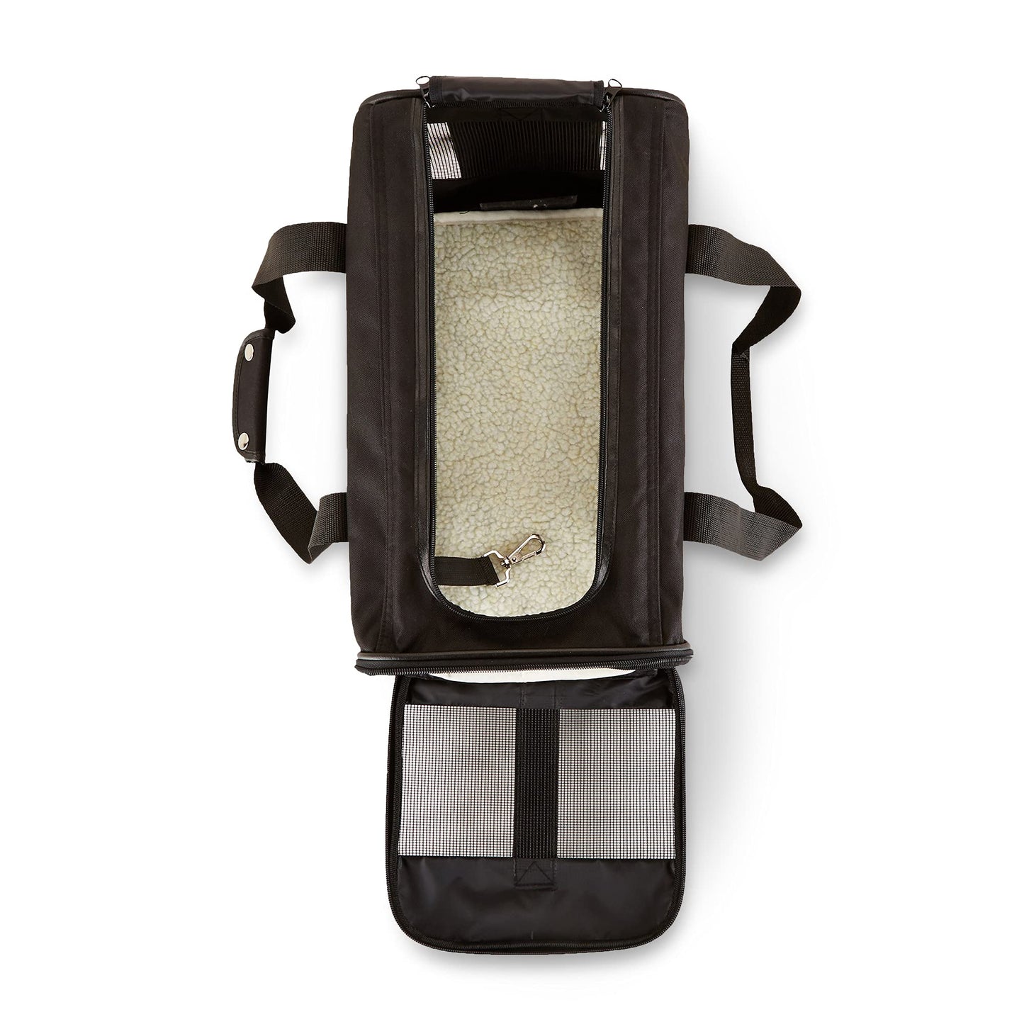 Soft-Sided Mesh Pet Carrier for Travel