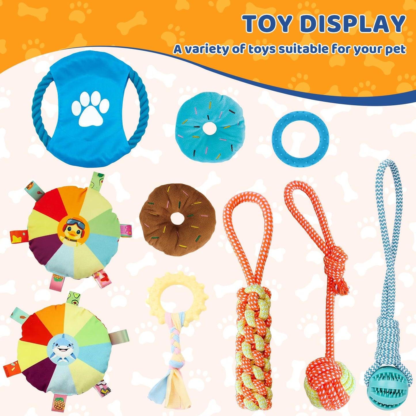 Interactive Puppy Play Gym with Enrichment Toys