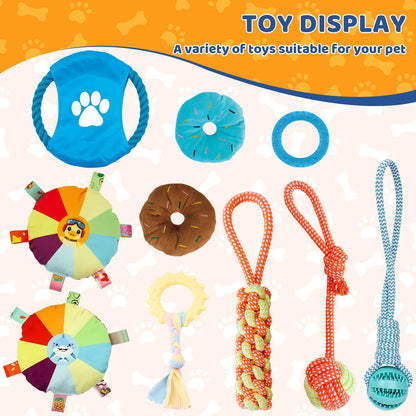 Interactive Puppy Play Gym with Enrichment Toys