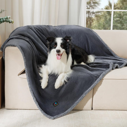Reversible Waterproof Pet Blanket for Furniture