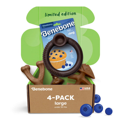 2-Pack Durable Dog Chew Toy Set