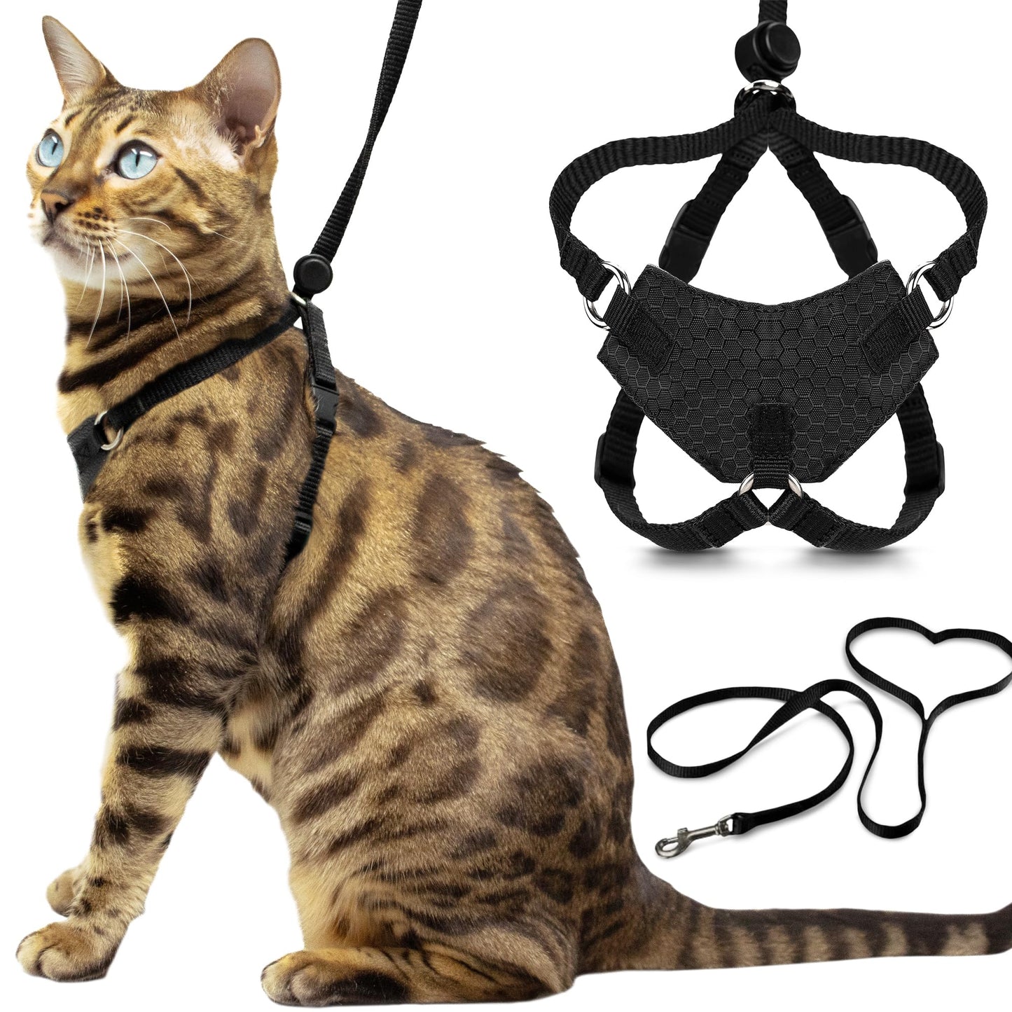 Escape-Proof Cat Harness & Leash Set for Cats