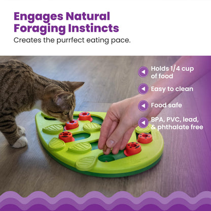 Interactive Cat Treat Puzzle Toy