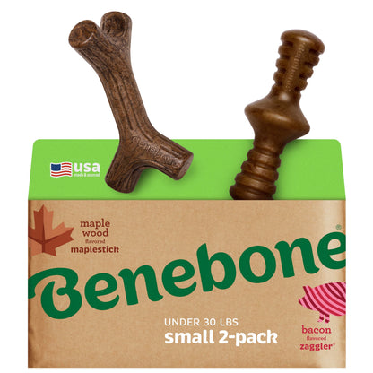 2-Pack Durable Dog Chew Toy Set