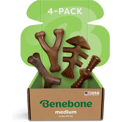 2-Pack Durable Dog Chew Toy Set