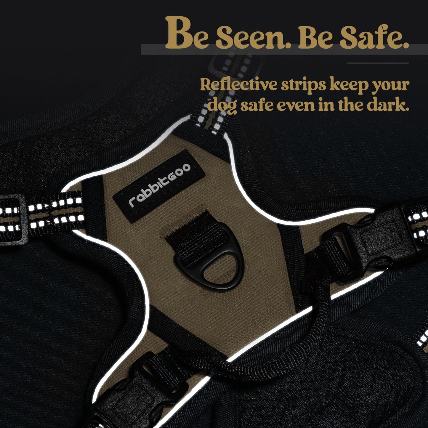 No-Pull Reflective Dog Harness with Control Handle