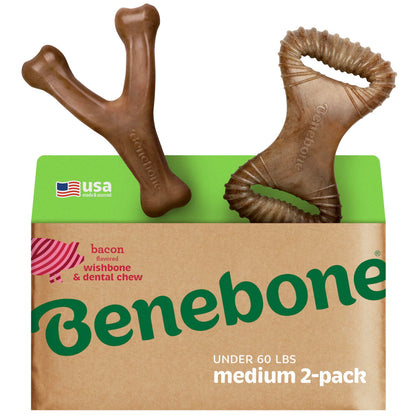2-Pack Durable Dog Chew Toy Set