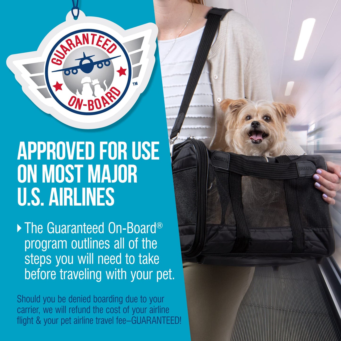 Airline-Approved Soft Pet Travel Carrier