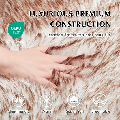 Luxury Plush Pet Bed Mat with Non-Slip Bottom