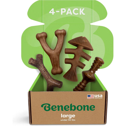 2-Pack Durable Dog Chew Toy Set