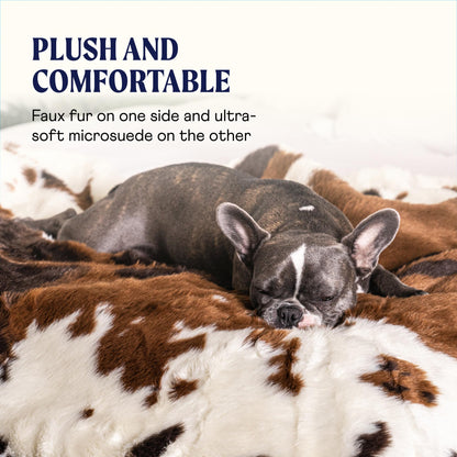 Waterproof Faux Fur Pet Blanket for Furniture Cover