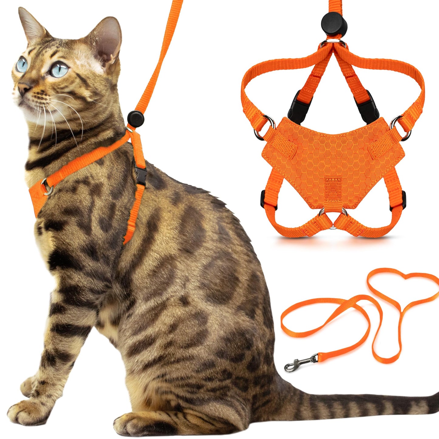Escape-Proof Cat Harness & Leash Set for Cats