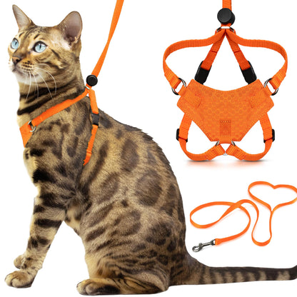 Escape-Proof Cat Harness & Leash Set for Cats