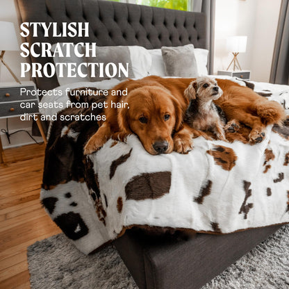 Waterproof Faux Fur Pet Blanket for Furniture Cover