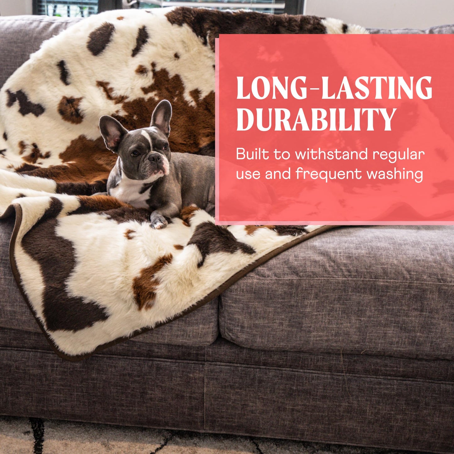 Waterproof Faux Fur Pet Blanket for Furniture Cover