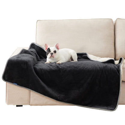 Waterproof Reversible Pet Blanket for Couch Protection