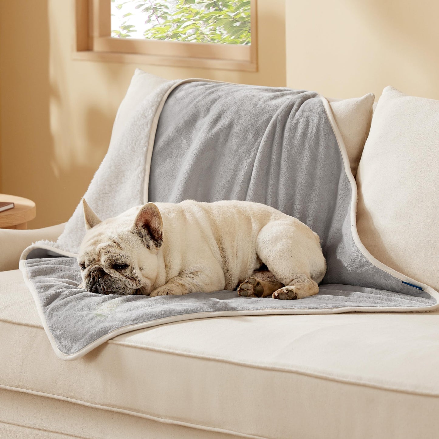 Waterproof Reversible Pet Blanket for Couch Protection