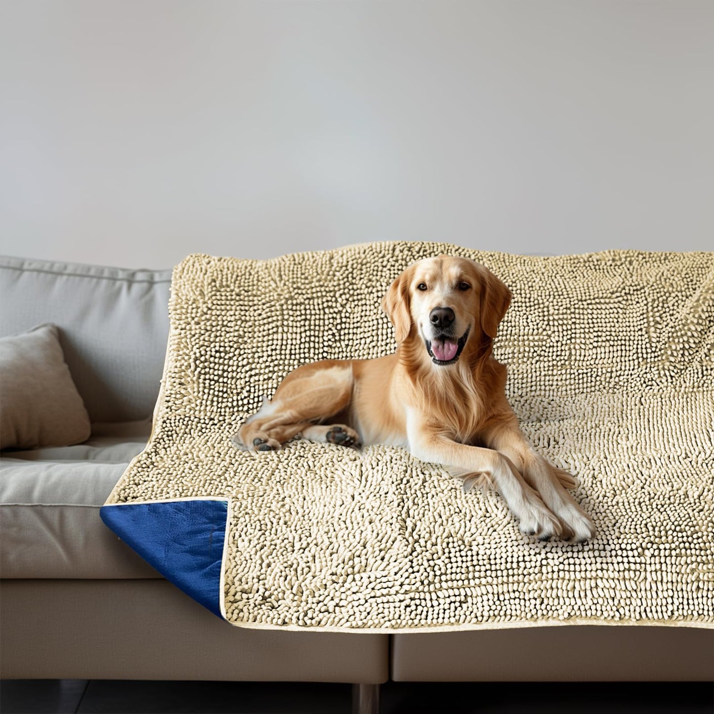 Absorbent Pet Blanket for Furniture and Bedding